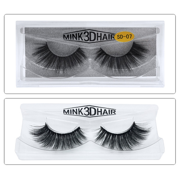 Mink Eyelashes 3d Mink Lashes Makeup Soft Thick Natural Long False Eyelashes FullSD