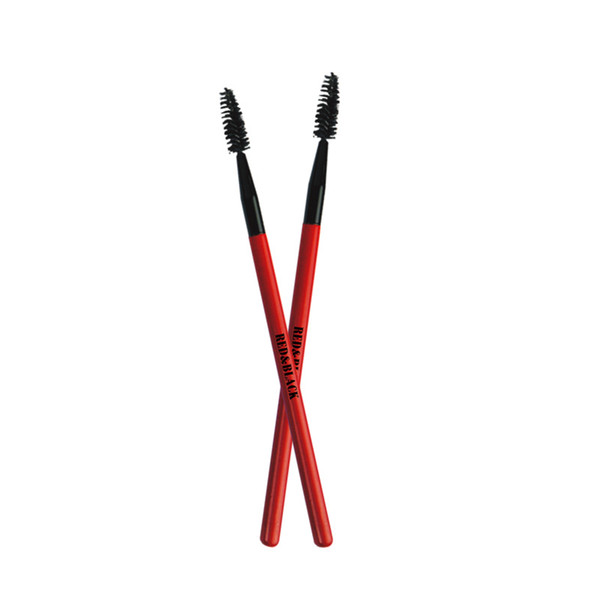 Red&Black eyelash&eyebrow brush high quality brush makeup kit eyebrows makeup brush tools