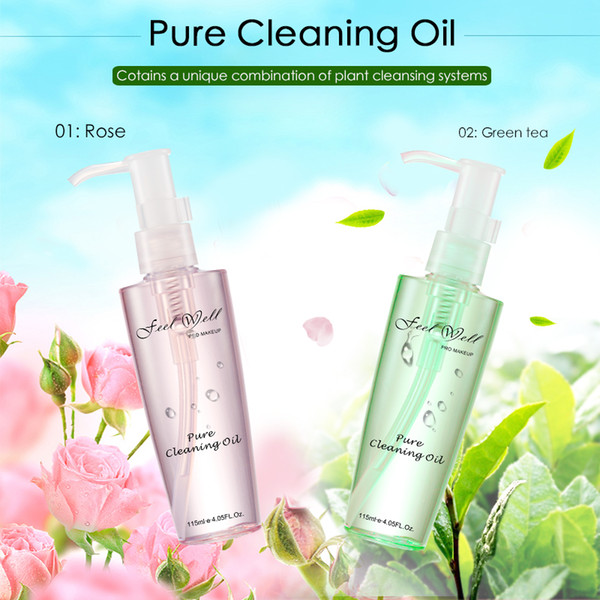 Pure Cleaning Oil,Makeup Remover,Deep cleansing water, natural formula, whitening purifying remover 110ml