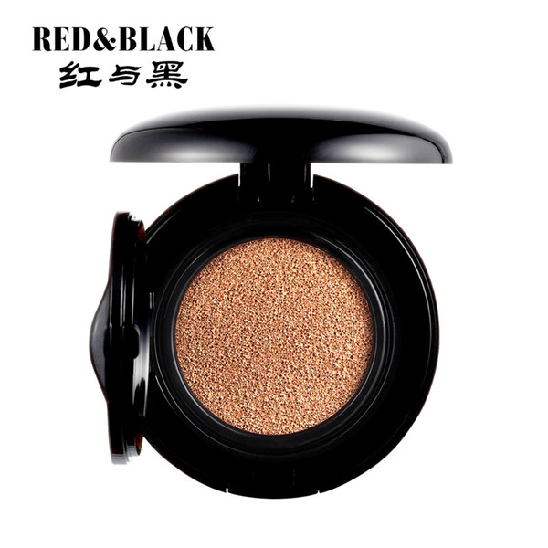 Red&Black Air Cushion BB Cream Whitening Moisturizing Concealer Nude Foundation Face Makeup Cosmetic