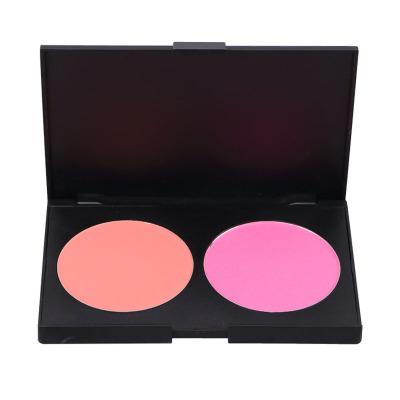 zouyesan Free Shipping 2019 Two-tone blush rouge rouge paste natural and lasting make-up plate