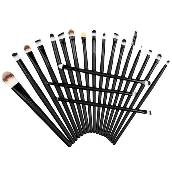 zouyesan Free Shipping 2018 20 Makeup Brush Beauty Tools Long Rod 20 Black Eyeshadow Brush