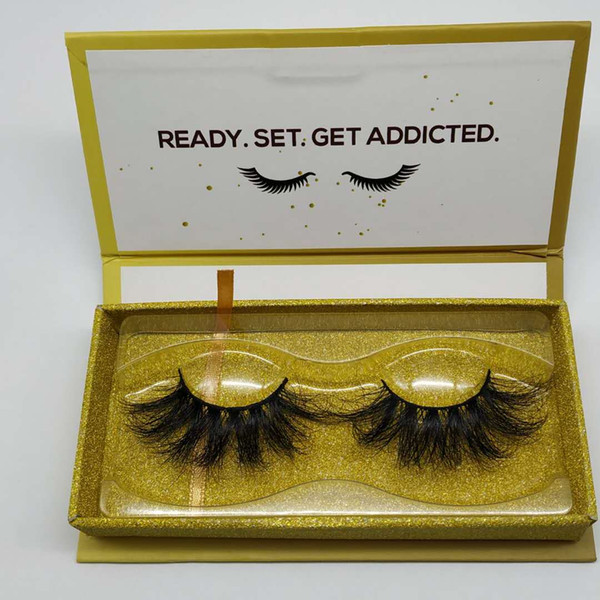 5D 3D mink false eyelashes 25mm eyelashes natural long long dense mink hair material soft and comfortable can be repeatedly used Factory who