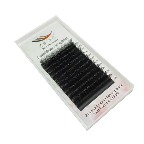 Grafting false eyelashes single round hair soft comfortable zero-touch grafting effect naturally suitable for beauty salon salon using facto