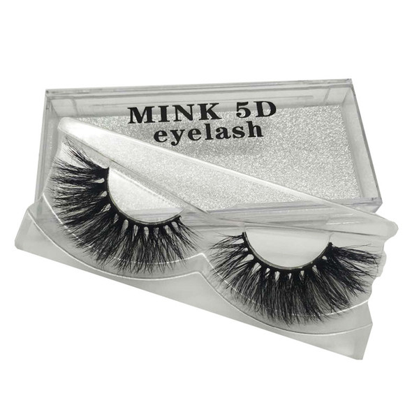 5D mink false eyelashes natural thick soft long cross can be repeatedly used factory wholesale style can be customized 013