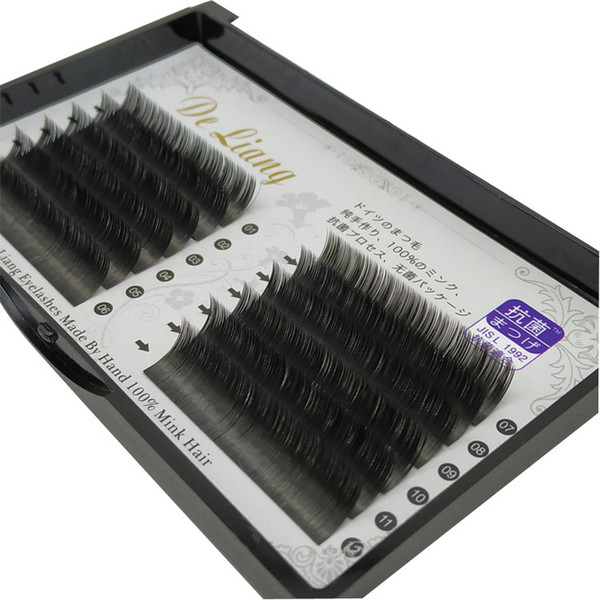 Grafting of false eyelashes, double hairs, flat hairs, mink fur, soft, comfortable, zero-touch, suitable for beauty salon salons, factory wh