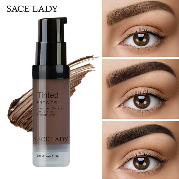 SACE LADY Brand Eye Brow Paint Pomade Cosmetic Waterproof Makeup Shadow For Eye Brow Long Lasting Tint Shade Make Up Paint Pomade Cosme