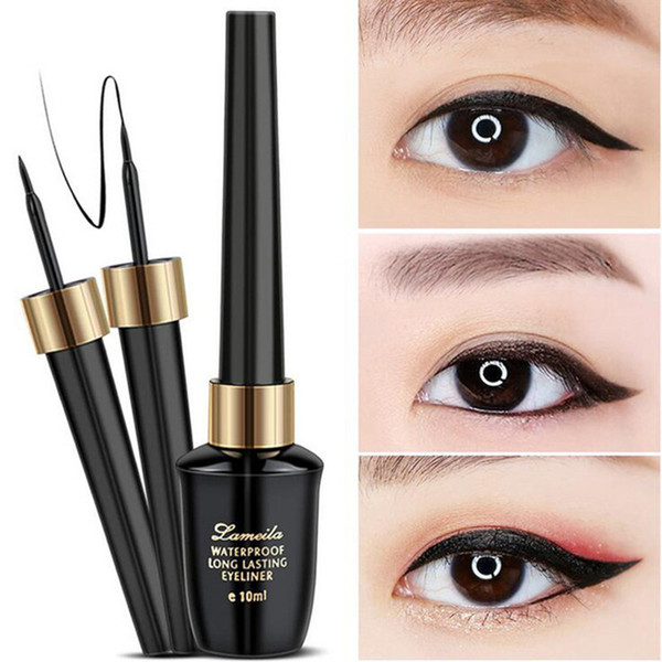 New Beauty Brand 1pc Makeup Cosmetic Black Waterproof Long-lasting Liquid Leopard Eye Liner Pen Pencil Makeup Beauty Tool Set