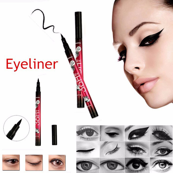 36H Black Waterproof Liquid Eyeliner pen Long-lasting Make Up Beauty Comestics Smudge-proof Eye Liner Pencil Makeup Tools for eyeshadow