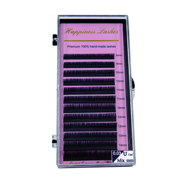 HPNESS False Eyelash Natural Long Lashes Extension All Sizes 8-15mm Classic Lashes For Eyelash Academy