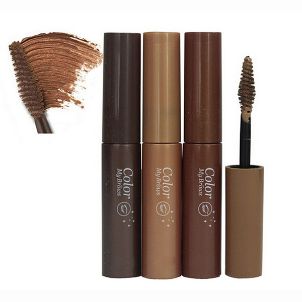 3Colors 3D Fiber Eyebrow Gel Mascara Cream Eye Brow Makeup Set Kit Waterproof Long Lasting Eyebrow Enhancer Cosmetics Eye Beauty