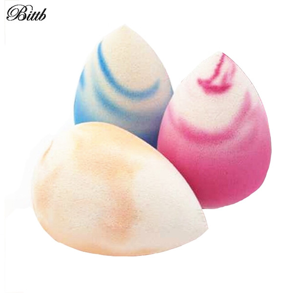 Bittb 3Pcs Soft Cosmetic Puff Makeup Sponge Facial Contour Foundation Powder Puff Make Up Sponge Beauty Maquiagem Tools