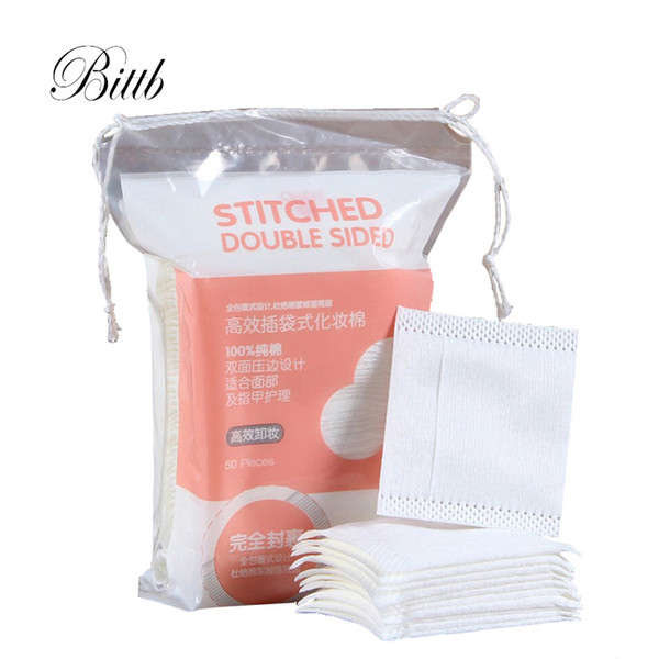 Bittb Organic Cotton Pads Facial Cleansing Makeup Puff Cosmetic Makeup Remover Wipes Face Wash Cotton Pads Skin Care