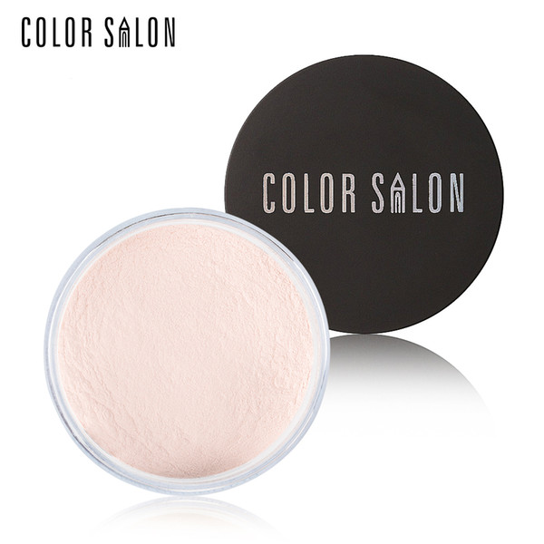 Color Salon Fix Makeup Powder Matte Cosmetic Powder Absolutely Smooth with Puff 20g Oil Control Professional Make-up Cosmetics