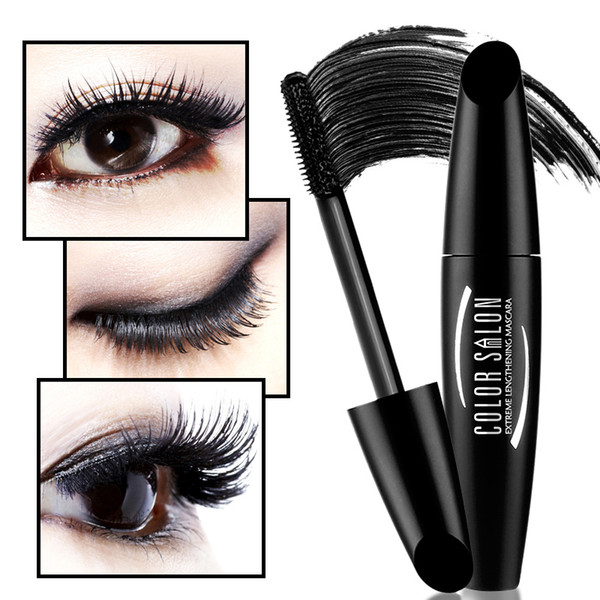 Color Salon Pro Thick Curling Long-lasting Eyelash Mascara Natural fiber Mascara 8g Waterproof Eyelash Brand Eye Lashes Beauty