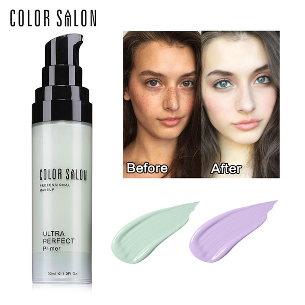 Color Salon Face Color Corrector Cream Base Primer Makeup Facial Liquid Concealer Make Up Professional Natural Cosmetic 30ml