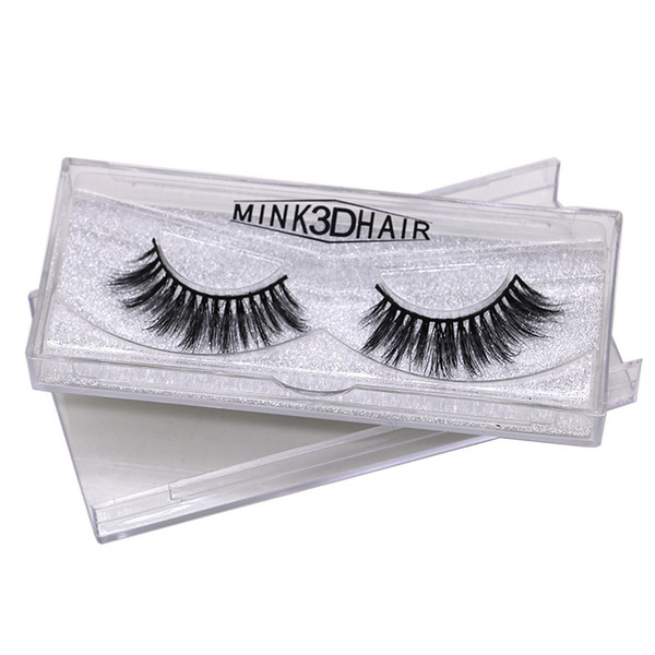 3D Mink False Eyelashes makeup 100% Real Mink crisscross Thick Full Strip Eye Lashes Women Beauty hand made 12 styles