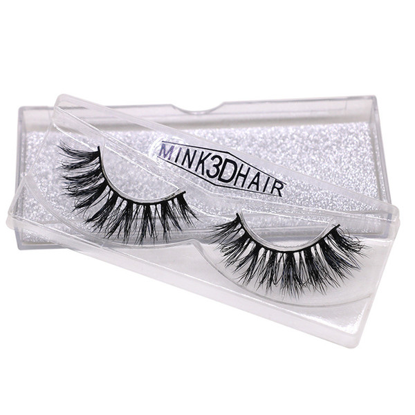 2018 New 3D Mink lashes Thick real mink HAIR false eyelashes natural for Beauty Makeup Extension fake Eyelashes false lashes 12 Models