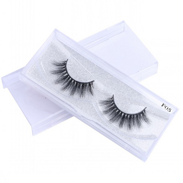 New Arrival 3D Mink Eyelashes Natural Long Thick 100% Handmade Mink Hair Lashes for Beauty Makeup