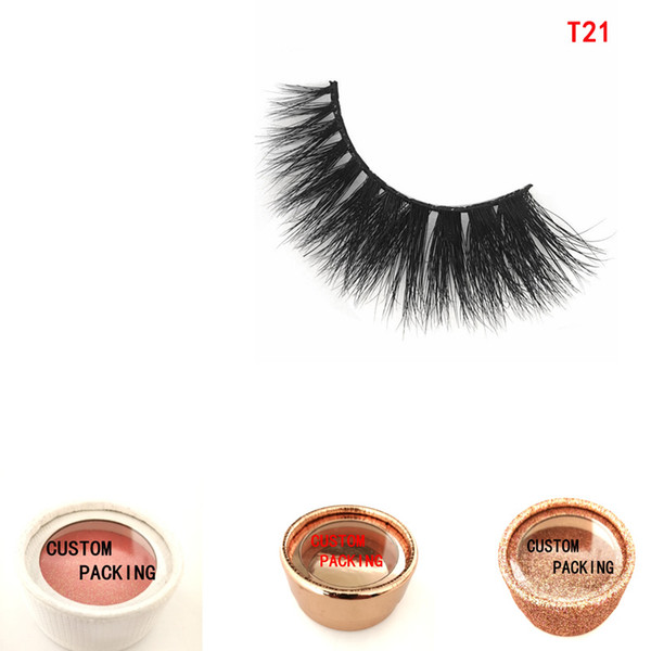 Popular eye tail lengthened encryption 3D Mink Eyelashes Real Mink Lashes Thick HandMade Full Strip Lashes Cruelty True 3D Mink Lashes L