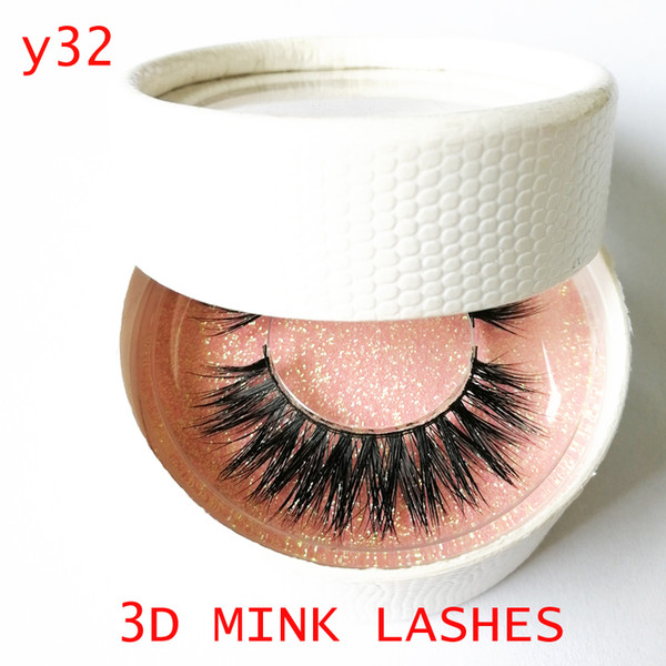 private logo true mink hair Eyelashes 3D mink false Lashes Luxury Hand Made False Eyelashes handmade reusable luxurious full strip lash GR74