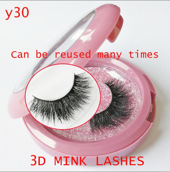 custom box 3D Eyelashes 3D silk false Lashes Luxury Silk False Eyelashes 3D mink lashes reusable lashes private logo for whoesale order GR98