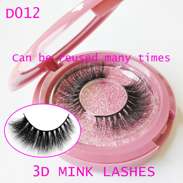 custom box 3D Eyelashes 3D silk false Lashes Luxury Silk False Eyelashes 3D mink lashes reusable lashes private logo for whoesale order GR99