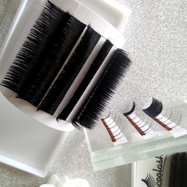 Russian Volume lashes 3D-6D 0.05 0.07 Volume Eyelash Extensions Same Length in One line for lashes artists