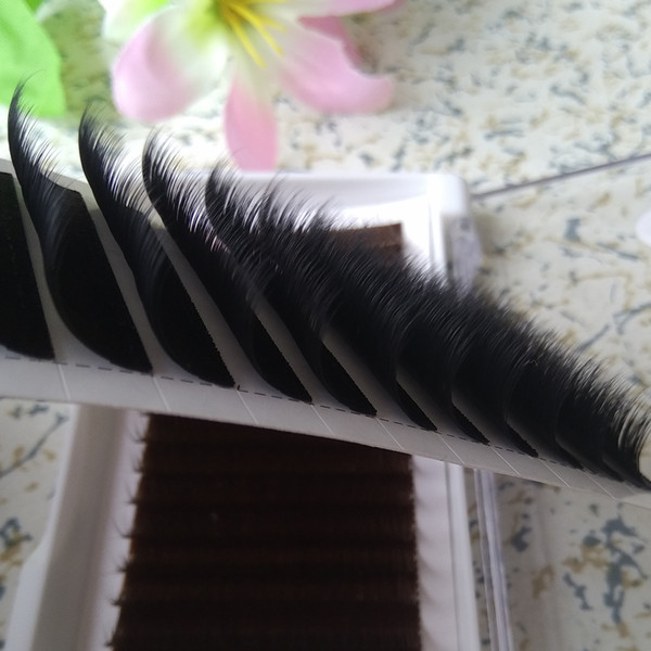 New Store Opening Real Volume Eyelash Extensions Mixed fans Lash Eyelashes 3D-6D 12 rows/tray 0.07 Volume Fans Big Promotion