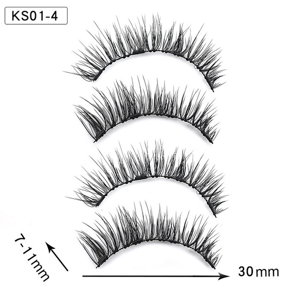 Magnetic Eyelashes With 4 Magnets Magnetic Lashes Natural False Eyelashes Magnet Lashes With Gift