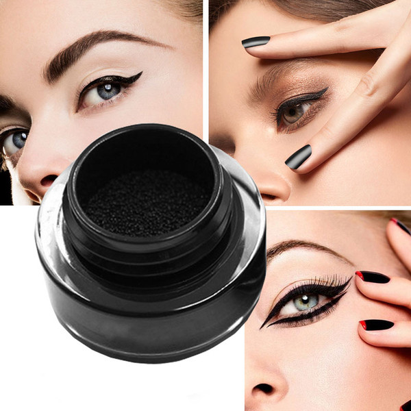 Red&Black Cosmetic Waterproof EyeLiner cream with pencil make up liquid Eyeliner Shadow Gel Makeup 3.8g Long-lasting