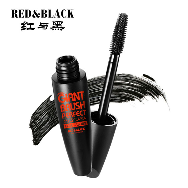 Quality Red&Black Professional Curling Thick Lengthening Giant Brush Perfect Quick Dry Mascara eye's makeup cosmetic 8g