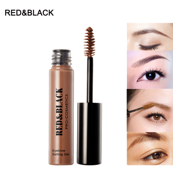 Red&Black Henna Eyebrow Dye Gel Waterproof Makeup Shadow For Eye Brow Wax Long Lasting Tint Shade Make Up Paint Eyemakeup cream 7ml beauty