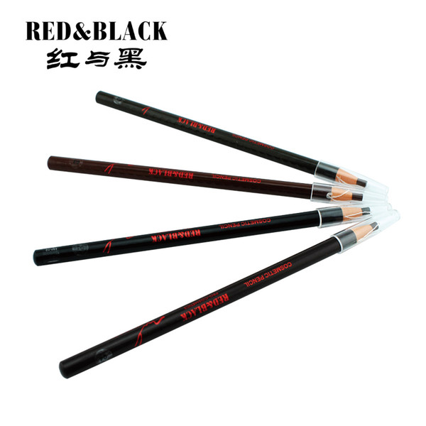 Red&Black Cosmetic pencil 24 Hours Long-lasting Eyebrow Pencil Soft And Smooth Fashion Eye 2.2g Makeup Eyebrow pencil