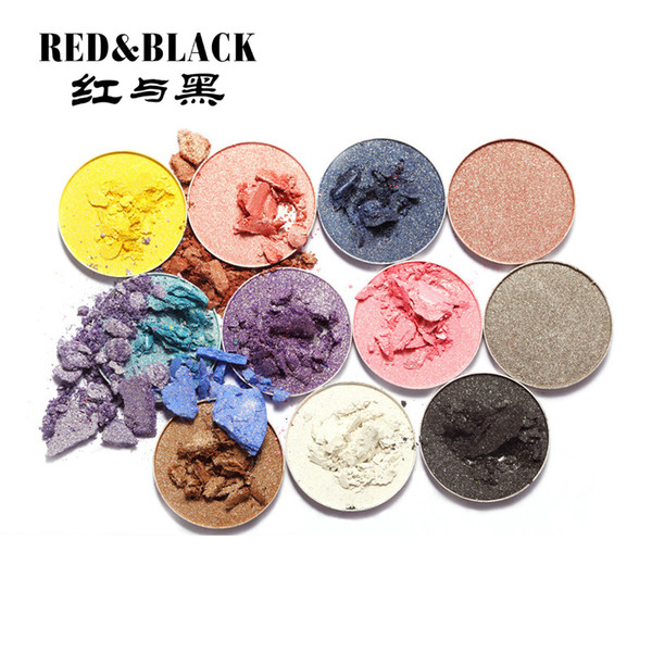 Red&black Makeup 56colors Diy Combination Eye Shadow Palette Shimmer Eyeshadow Maquiagem Eyeshadow Palette Natural Nude 50pcs