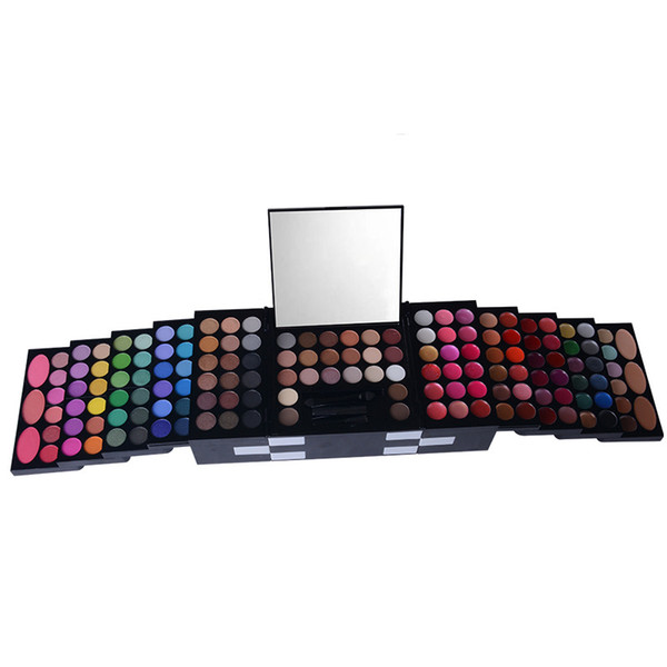 zouyesan Free Shipping 2018 148 color makeup eyeshadow silkworm eye shadow box waterproof matte pearl earth color makeup plate