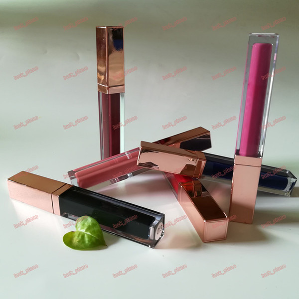 no logo 222 color Soft Matte Lip Cream Lipstick Makeup Charming Long-lasting Daily Party Brand Glossy Lipsticks Lip Gloss welcome logo print