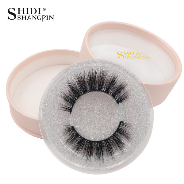 SHIDISHANGPIN 1 Box 1 Pair 3d mink eyelashes natural long false eyelashes crisscross false eyelash extension mink eyelashes #70