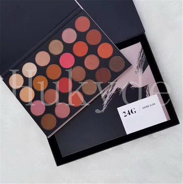 24 Color Eyeshadow 24G GRAND GLAM Matte Powder Eyeshadow Palette Makeup Eye Shadow Palettes Free Shipping