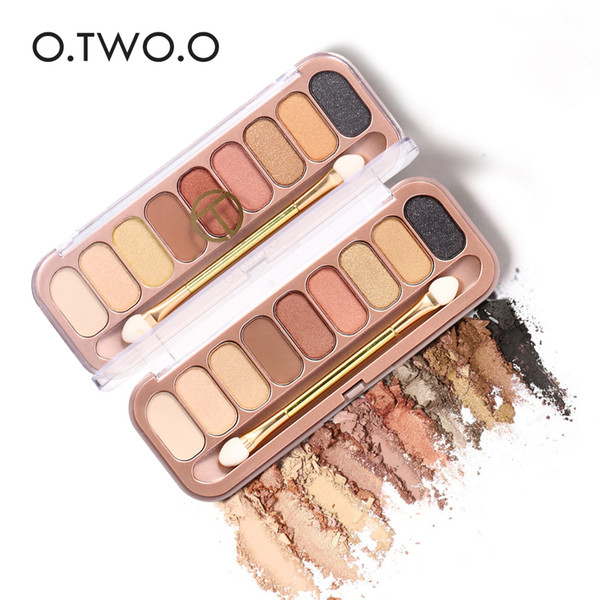 O.TWO.O Eyeshadow Palette 9 Colors Shimmer Matte Makeup Eyeshadow