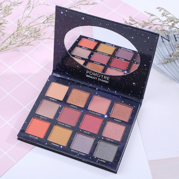 The Maquiagem Eyeshadow Palette 12Colors Matte EyeShadow Naked3 Palette Glitter Eye Shadow MakeUp Nude Makeupset Korea Cosmetics