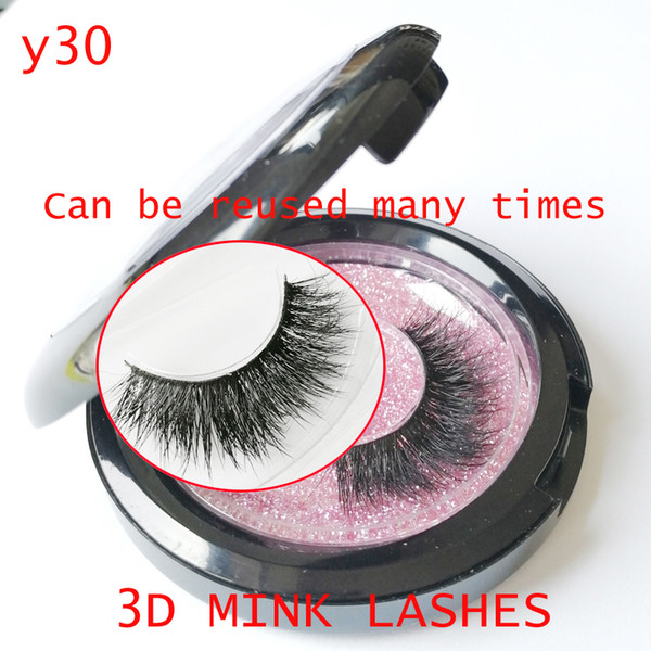 private logo 3D mink hair eyelashes Mink False Eye soft lash opulent Hand Made False Eyelashes reusable luxurious full strip lashes GR52