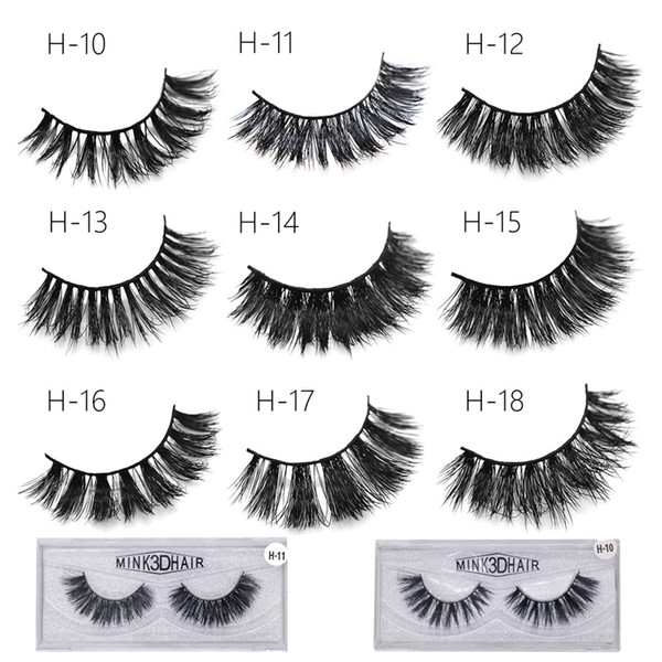 Sexy 100% Handmade 3D mink hair Beauty Thick Long False Mink Eyelashes Fake Eye Lashes Eyelash High Quality Free shipping