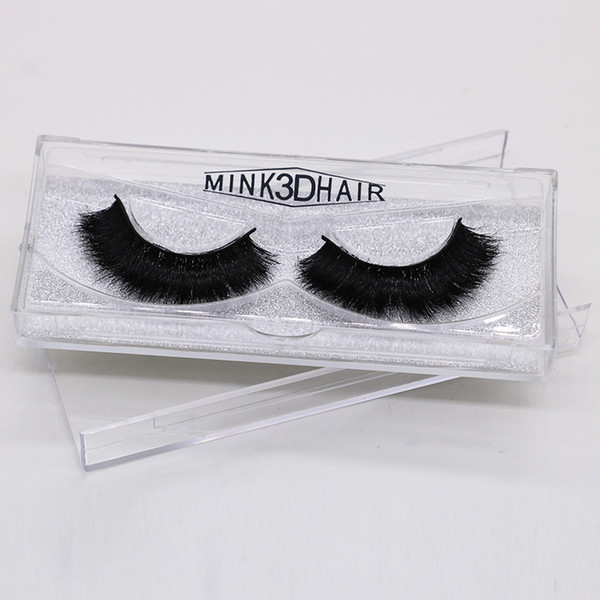 JIEFUXIN Eyelashes 3D Mink Lashes natural handmade volume soft lashes long eyelash extension real mink eyelash for makeup H22