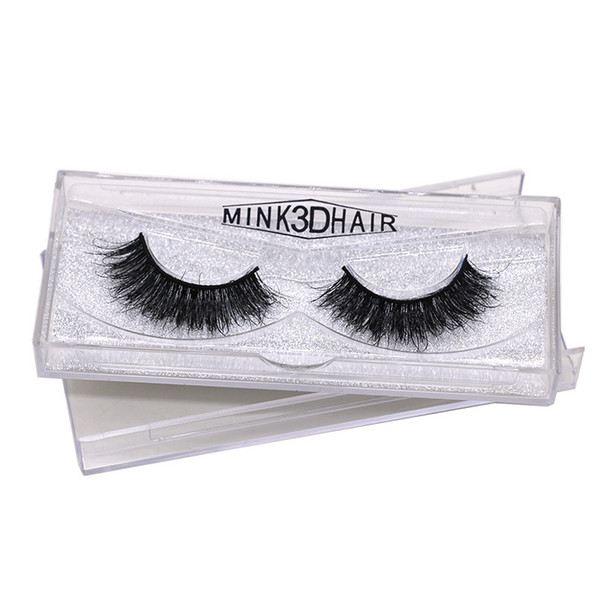 12 styles High Quality H27 3D Natural Bushy Cross False Fake Eyelashes Mink Hair Handmade Eye Lashes Strengthen The Eyelash