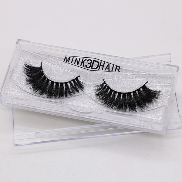 Mink Eyelashes 3D Mink 100% Cruel Eyelashes Handmade Natural Reusable Small Eyelashes False Eyelash Makeup Eye