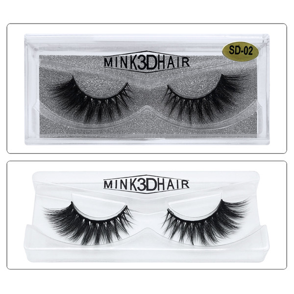 JIEFUXIN Eyelashes 3D Mink Lashes Luxury Hand Made Mink Eyelashes Medium Volume Cruelty Free Mink False Eyelashes Upper Lashes JFX-3D02