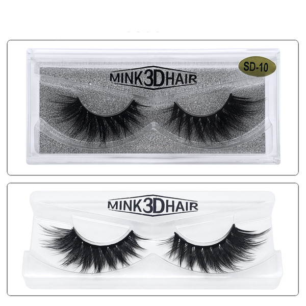 Mink Lashes 3D Mink Eyelashes Crossing Eyelashes Hand Made Full Strip False Eye Lashes New Arrival 17 styles