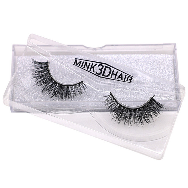 JIEFUXIN 10 styles 3D mink eyelashes extension mink lashes 100% handmade thick volume long false eyelashes makeup