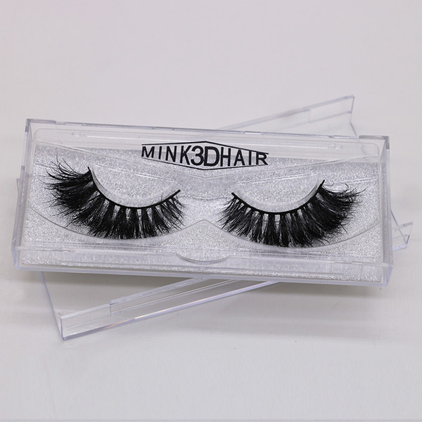 1 pair/lot natural false eyelashes fake lashes long makeup 3d mink lashes eyelash extension mink eyelashes for beauty